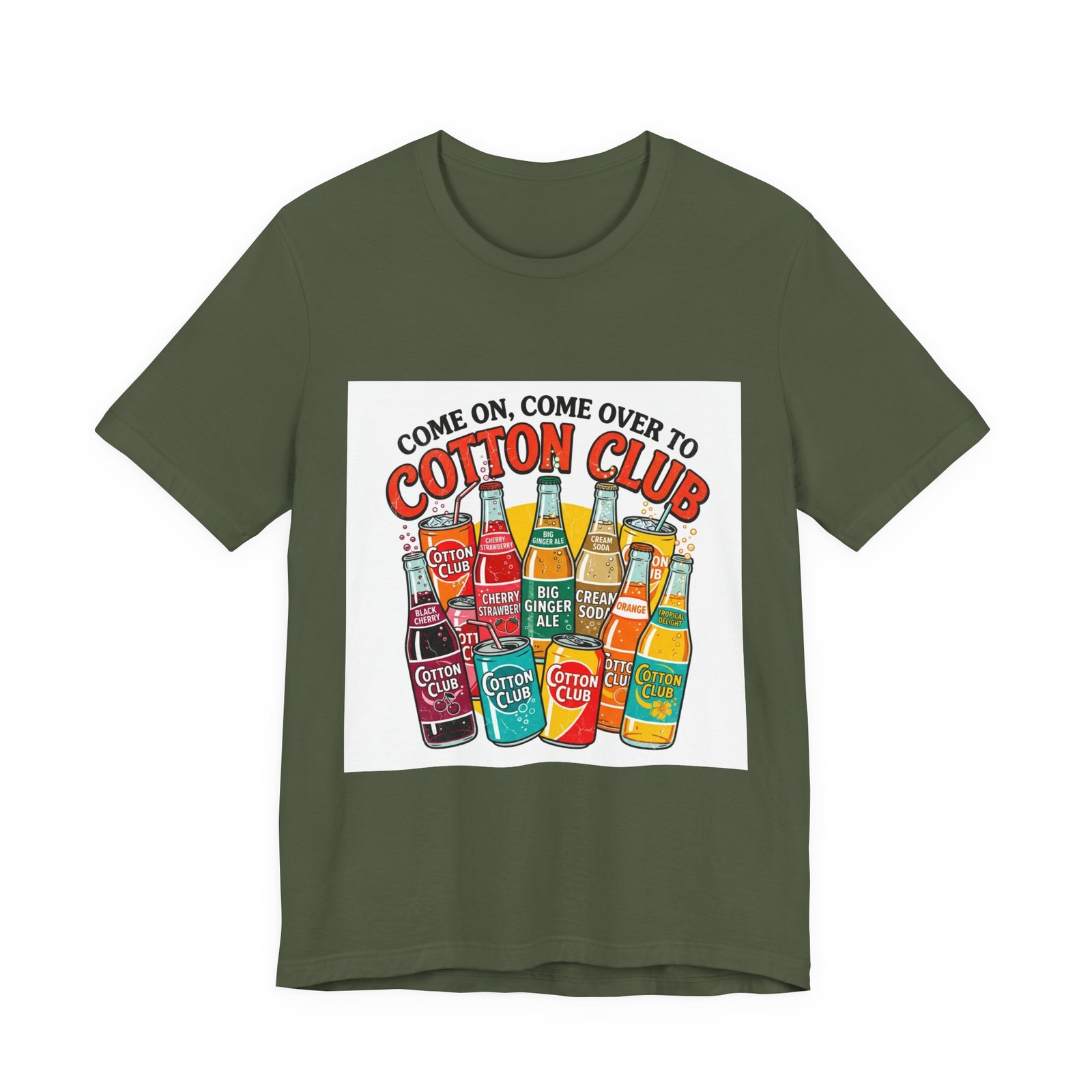 Cotton Club Soda Shirt – Come On Come Over to Cotton Club – Cleveland Classic