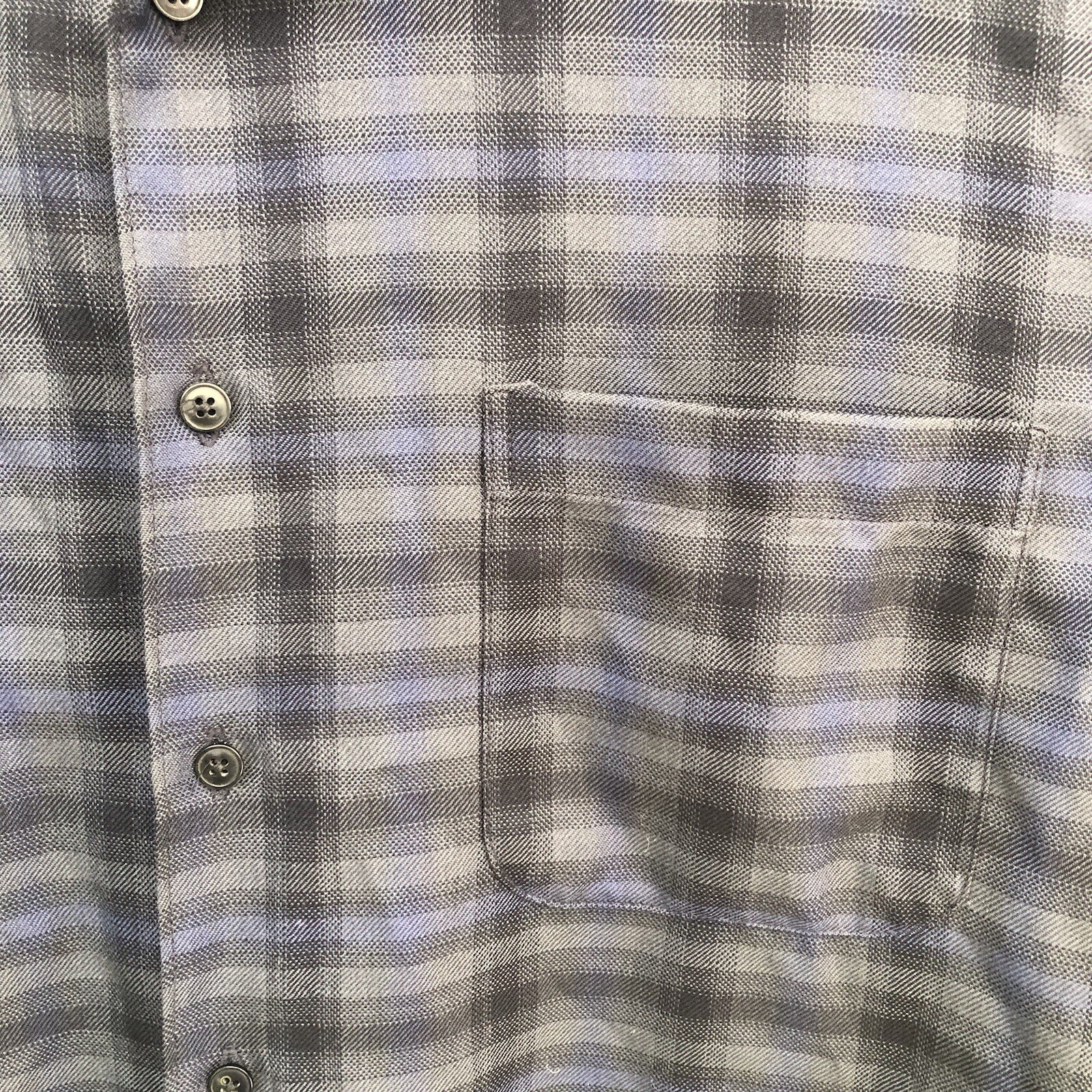 Pendleton Urban Wool Shirt Blue Plaid M Long Sleeve Classic Casual Everyday