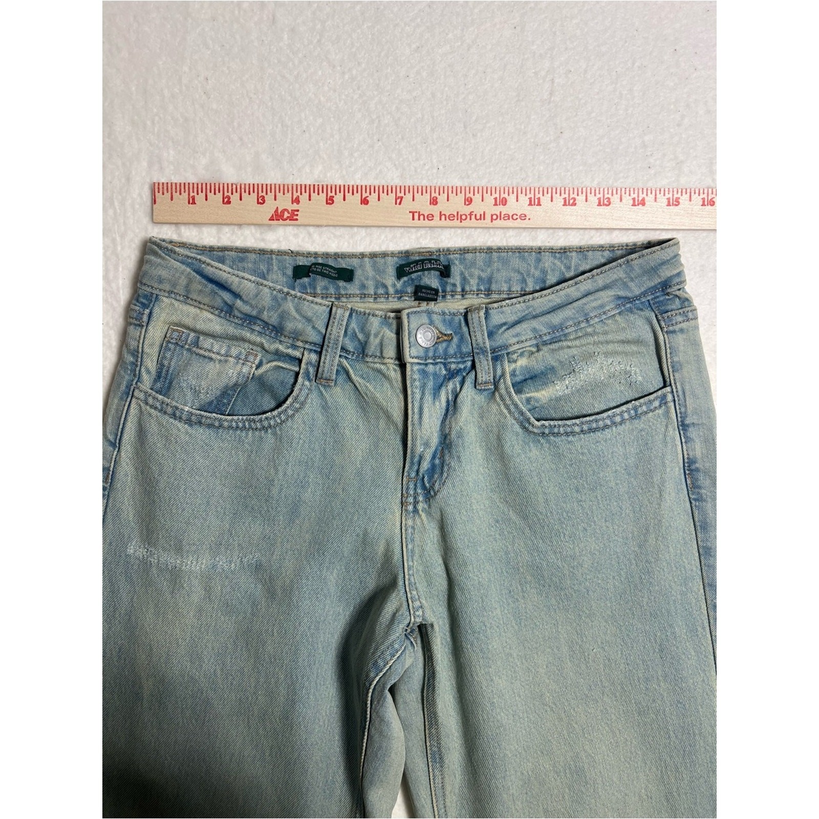 wild fable Light Blue Denim Jeans with Green Brand Tag