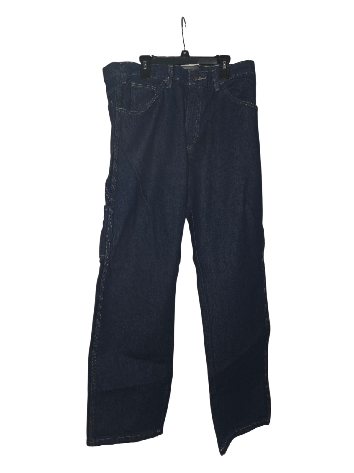 Dickies Carpenter Jeans Mens 33×30 Dark Wash Denim Relaxed Fit NWT Work Pants