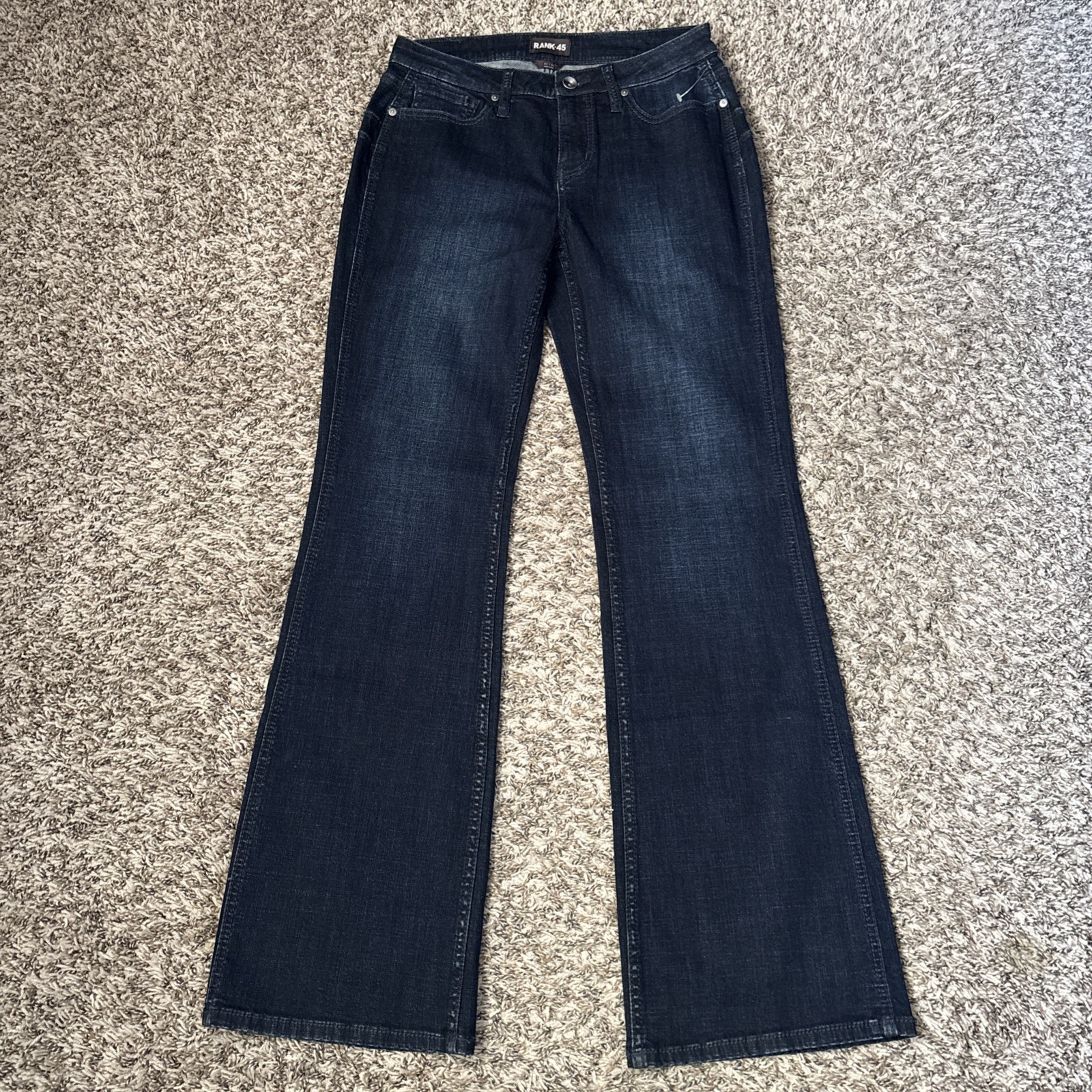 Rank 45 Men’s Jeans Wide Leg, 34×30, Dark Wash, New w/o tags