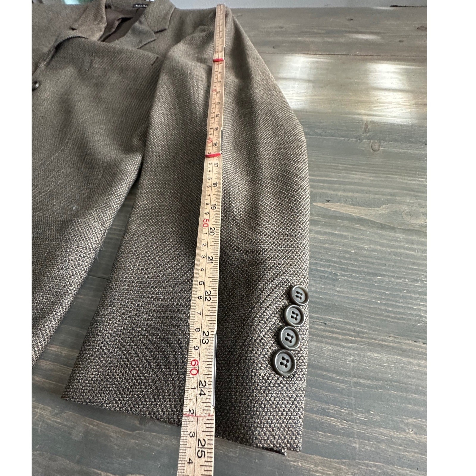 VTG Daniel Hechter Paris Wool Blazer Tailored Sport Coat Lined Men’s Size 44L