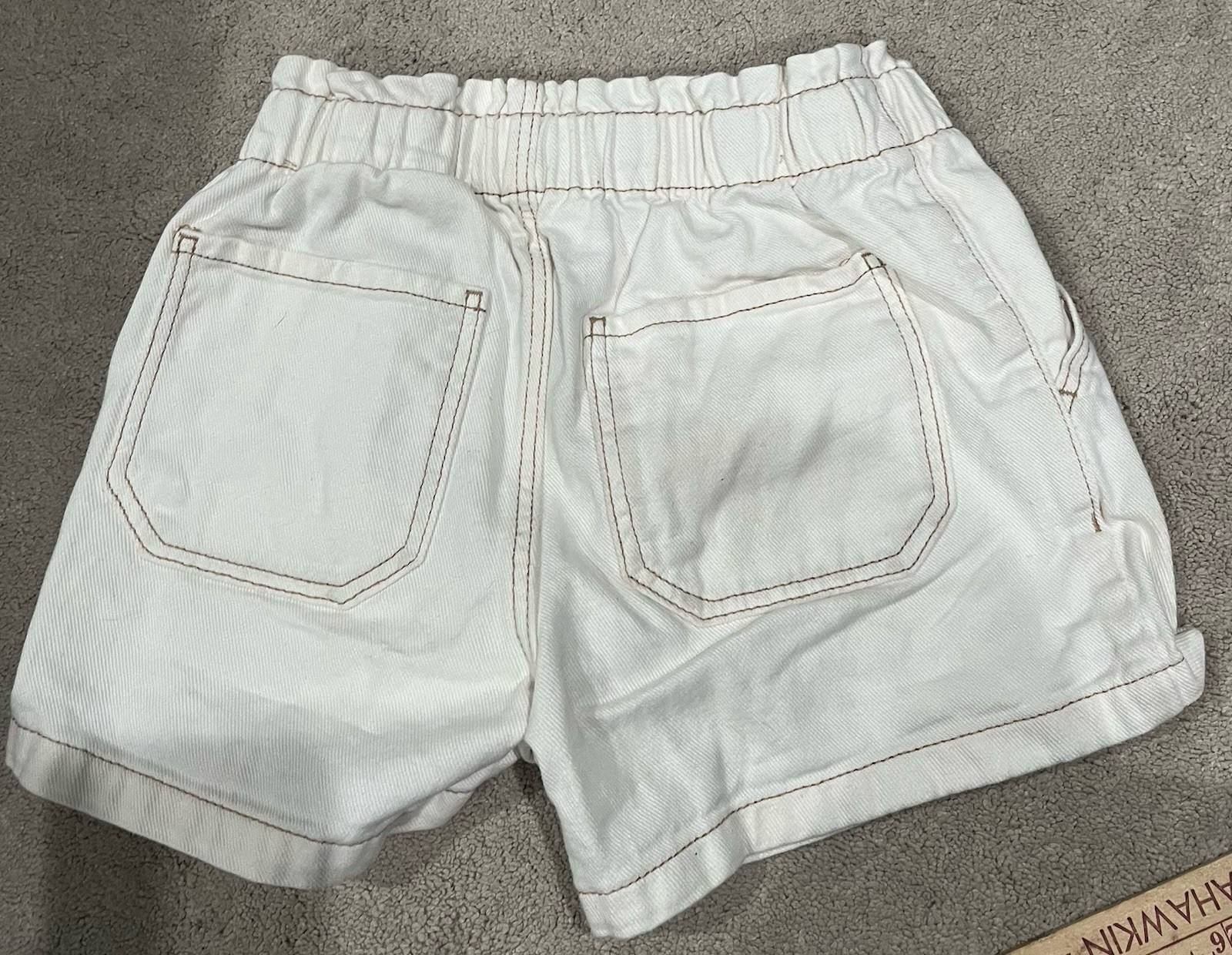 Youth kids Jean cut off shorts 7-8 multiple colors lot of four
