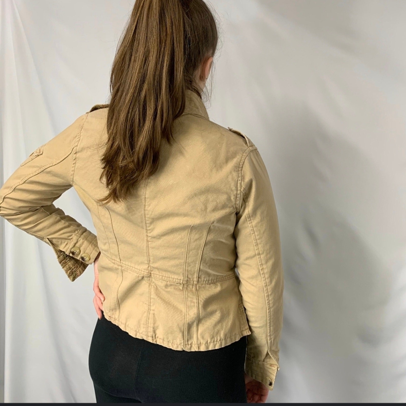 Vintage Jordache Military Jacket – Small