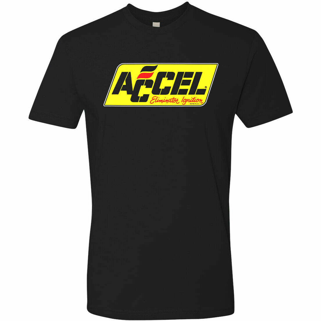 Retro Hot Rod Tee T Shirt Accel Eliminator Ignition Speed Shop Garage Mechanic