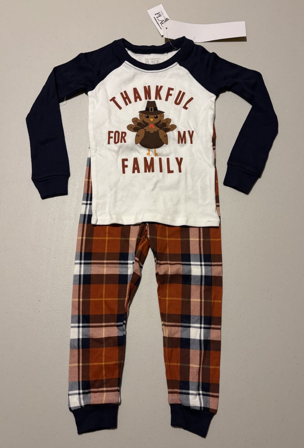 The Children’s Place Toddlers Boys Thanksgiving Turkey 2-Piece Set Sz. 5T NEW