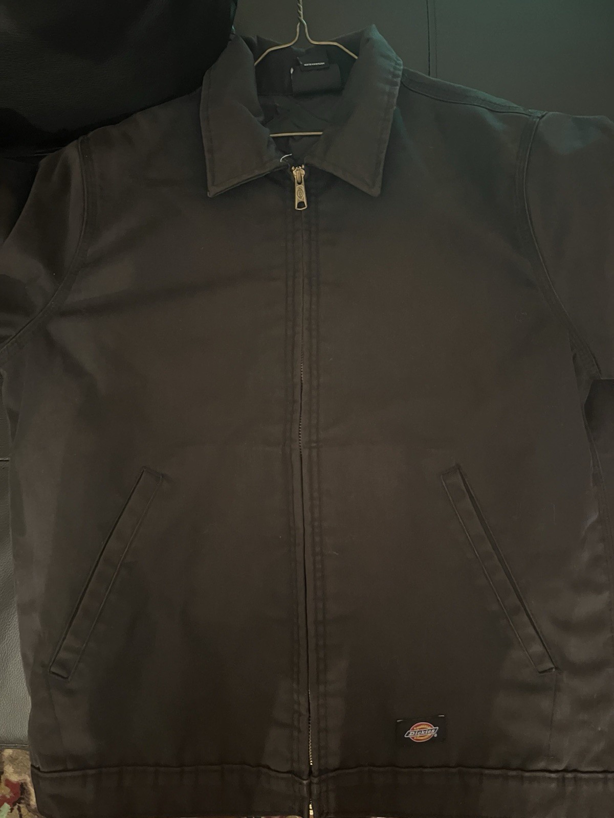 Dickies Insulated Eisenhower Front Zip Jacket – Black, Size L