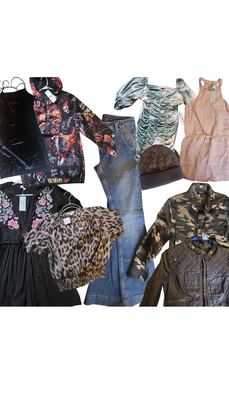 Mix Brands Bulk Clothing, Reseller Bundle, Wholesale pieces, High-Quality lot