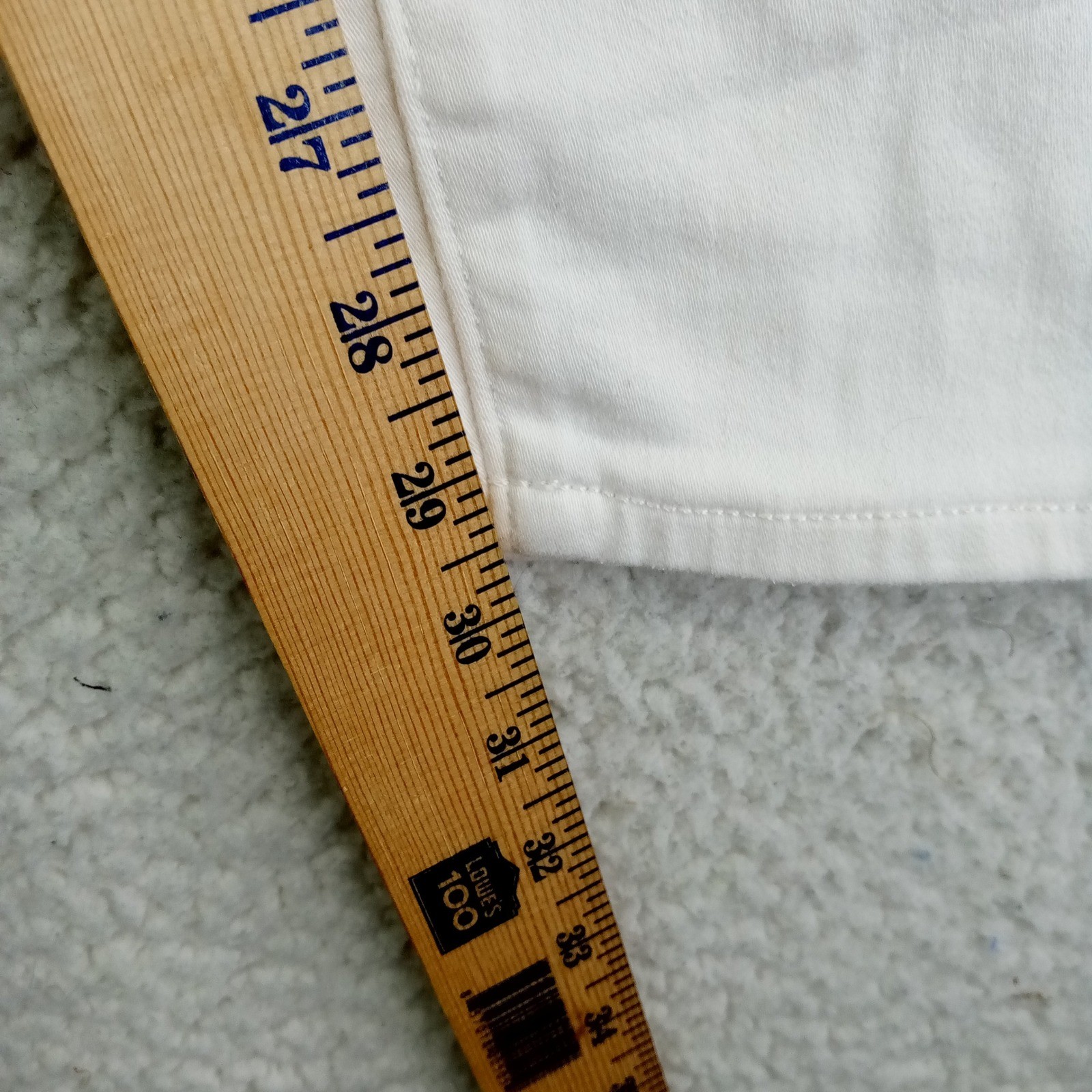 Simply Vera Vera Wang White Mid Rise Shaping Denim Legging Size XL New