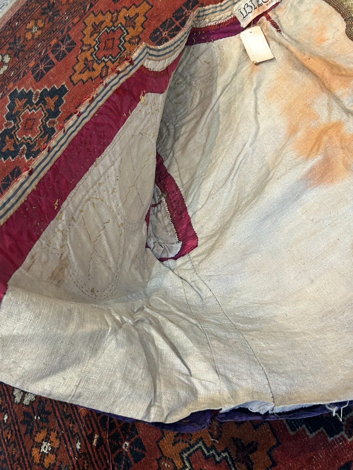 Antique Moroccan Jacket Gold Embroidered