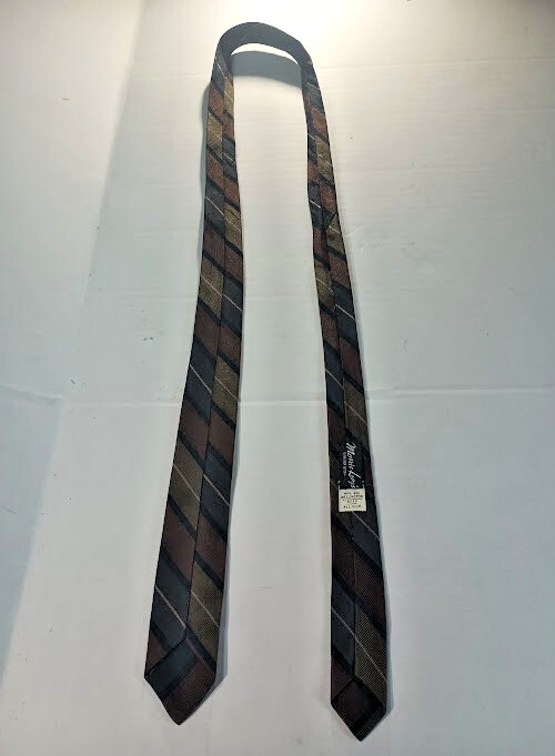 Morris Levy Savannah Collection – Striped Silk Tie 53″ x 2″ WPL 490