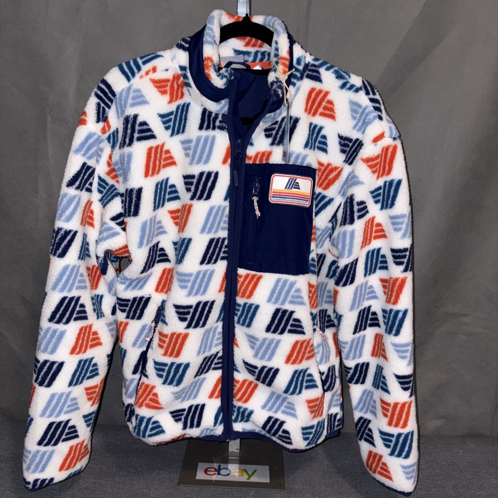 Aldi Logo Jacket Fleece Sz S NWT
