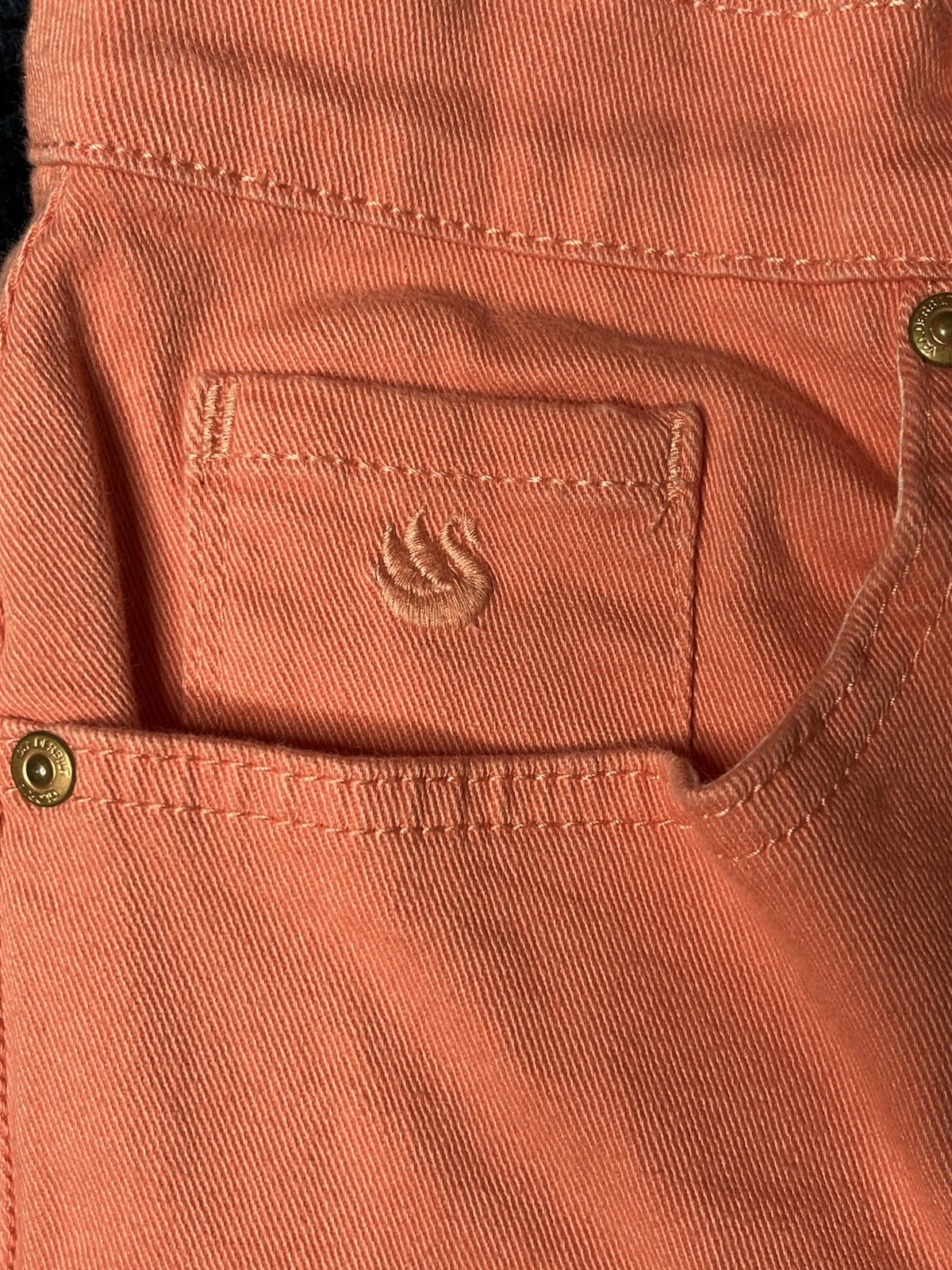 Gloria Vanderbilt Women’s Denim Jeans Amanda Size 10 Pink Made In Sri Lanka Used