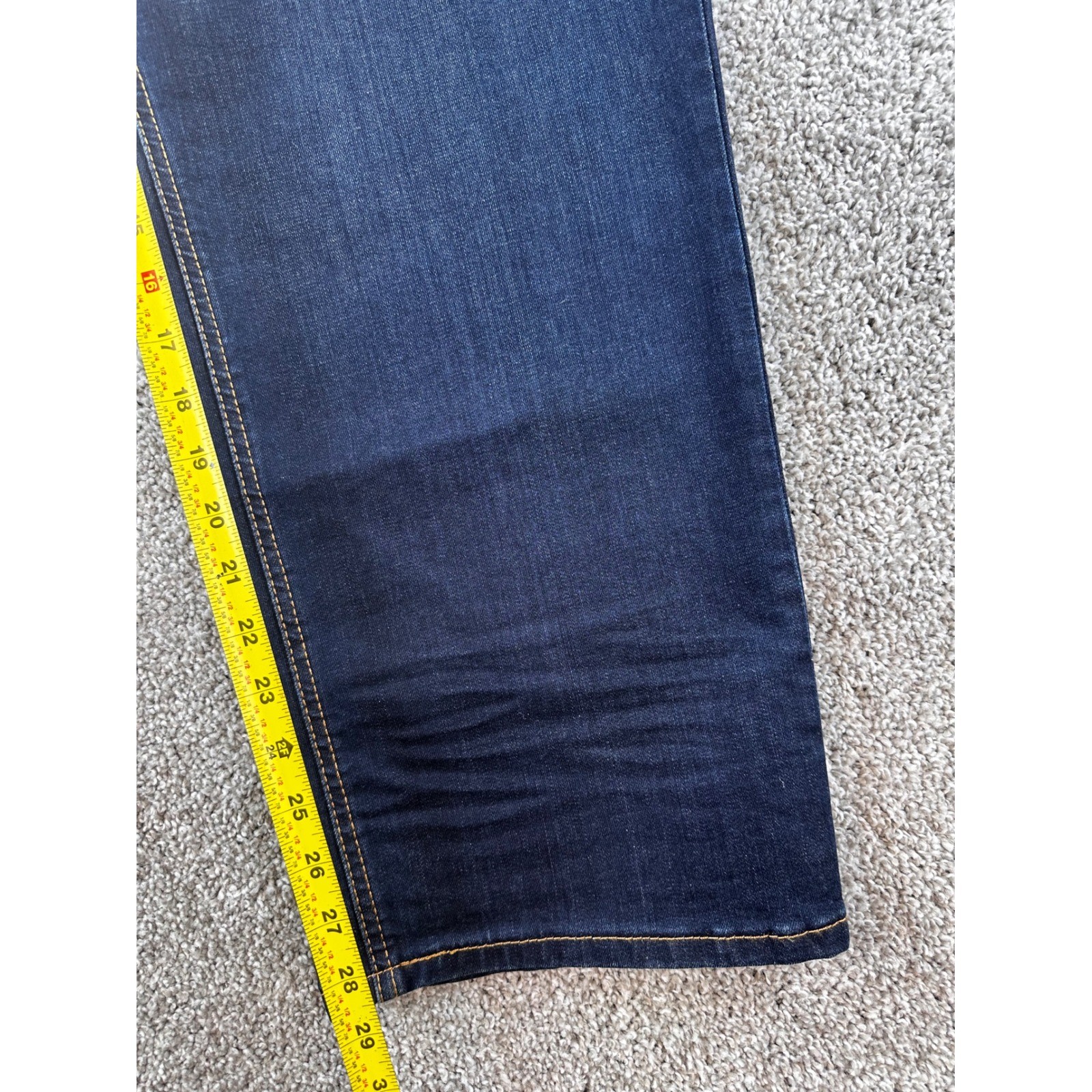 Levis 541 Athletic Taper Jeans Mens 48×29 Dark Wash Flex Stretch Denim NEW