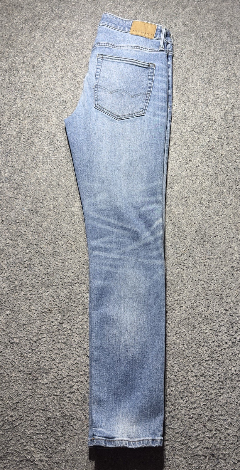 American Eagle Airflex+ Jeans Mens 31×32 Blue Stretch Waist Atheletic Skinny