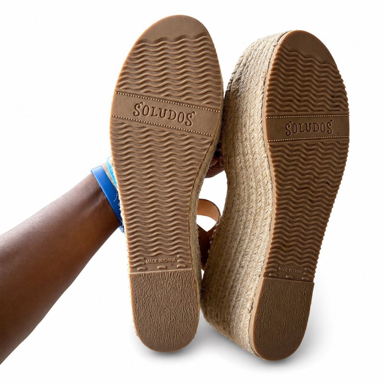 Soludos Minorca Platform Espadrille Sandals Women’s Size 7 Coastal Chic