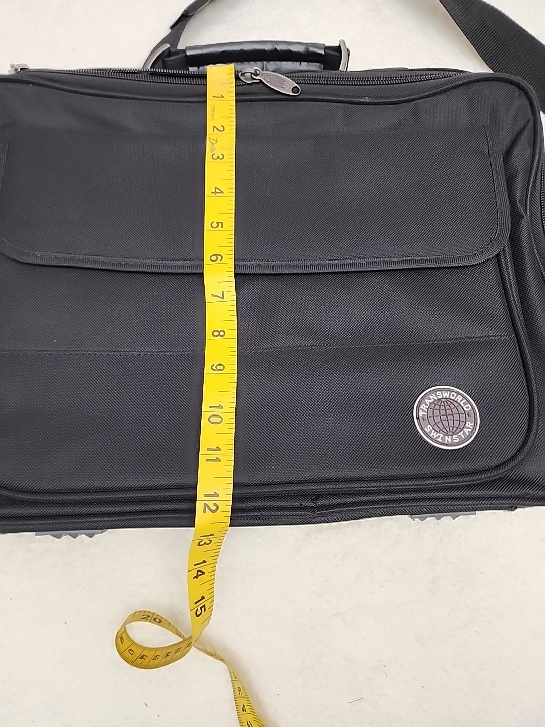 Transworld Swinstar Laptop documents, Black Briefcase Bag Laptop 17″×13″×3″