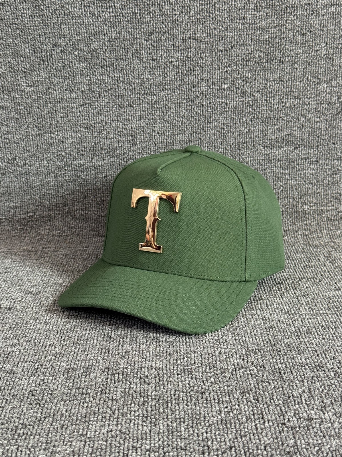 Mitchell & Ness Texas Rangers Snapback Olive Green All Star Cap Hat
