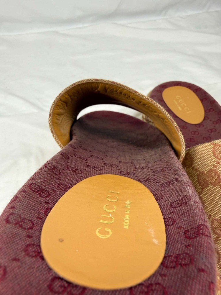 Women’s Size 8.5 Gucci Angelina Platform Sandals SPB-JB 367143