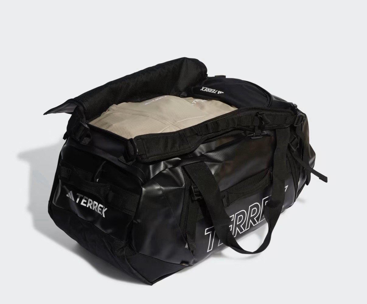 Adidas TERREX RAIN.RDY EXPEDITION DUFFEL BAG Backpack LARGE 100L Cordura Black