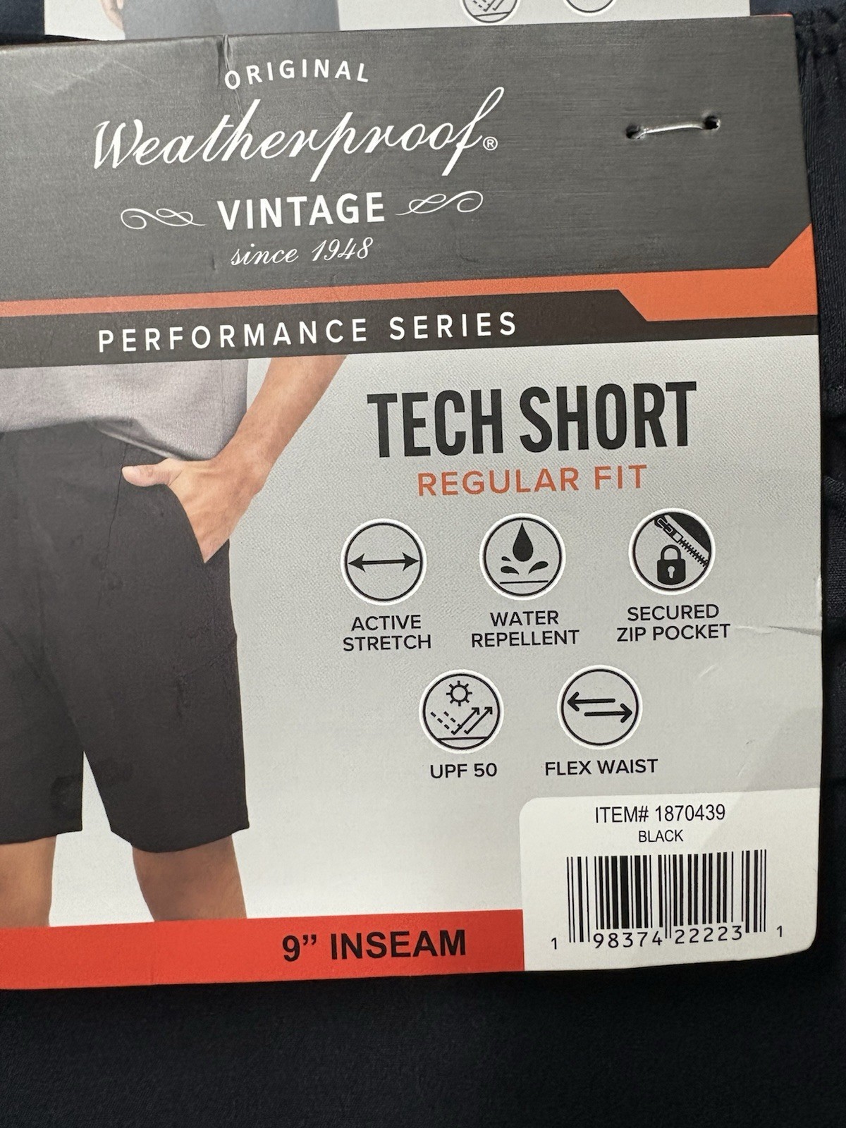 Weatherproof Vintage Performance Tech Shorts