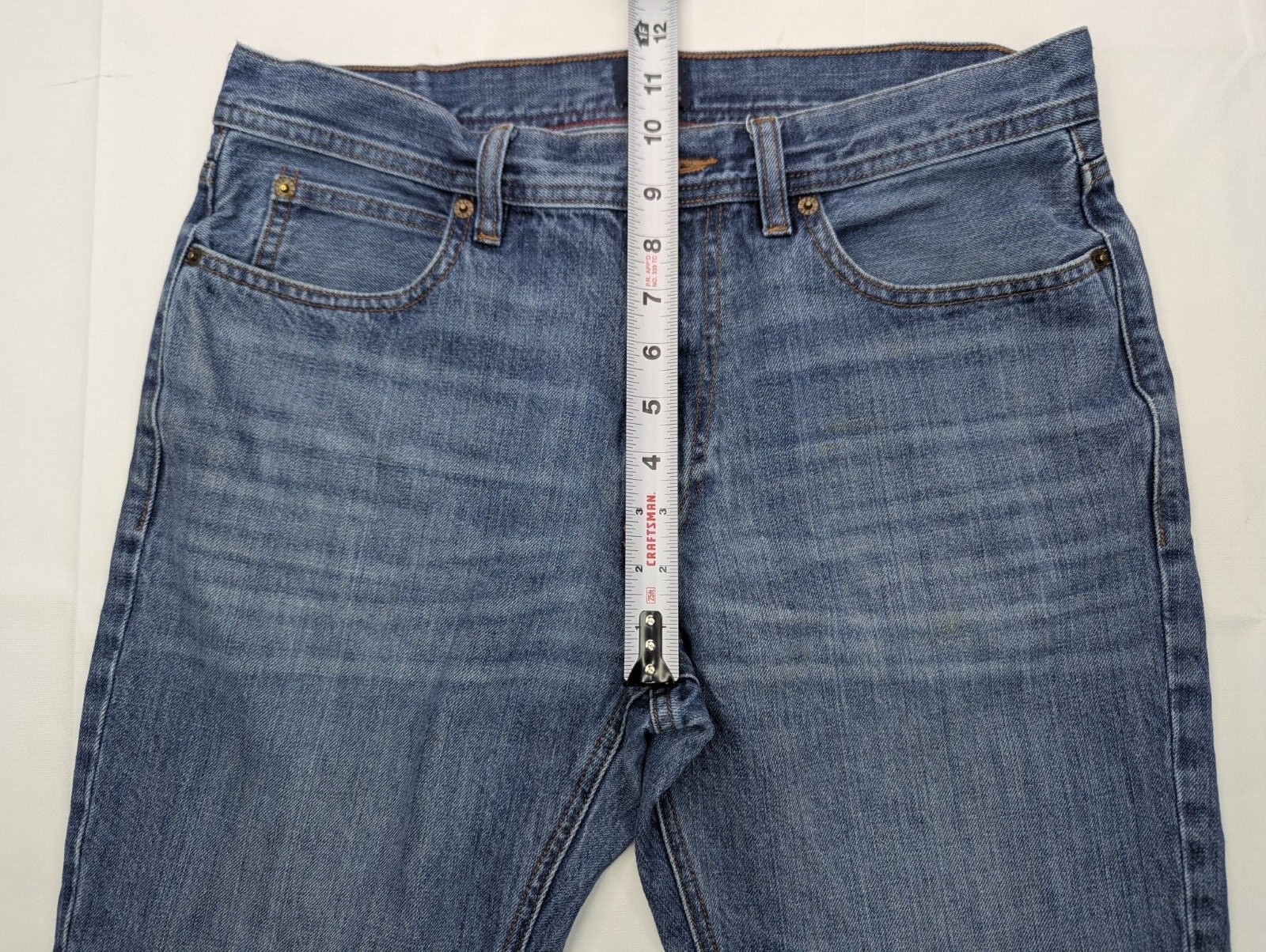 J Crew The Sutton Straight Leg Denim Blue Jeans, Men 31×30 (True 31×29) Cotton