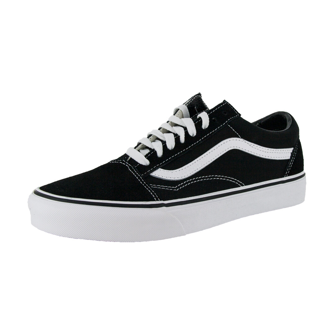 Vans “Old Skool” Sneakers (Black/White) Unisex Classic Skate Era Suede Shoes