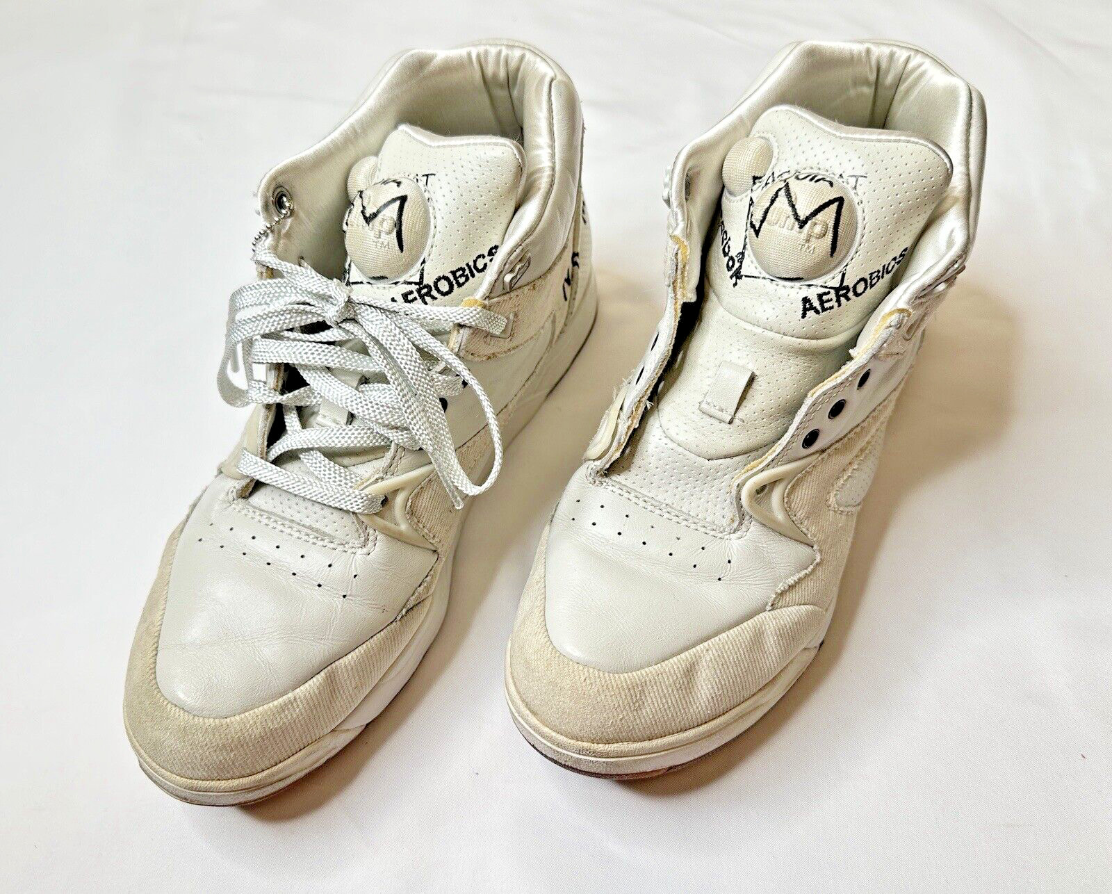 Jean Michel-Basquiat x Reebok Pump Omni Lite White Size 7.5