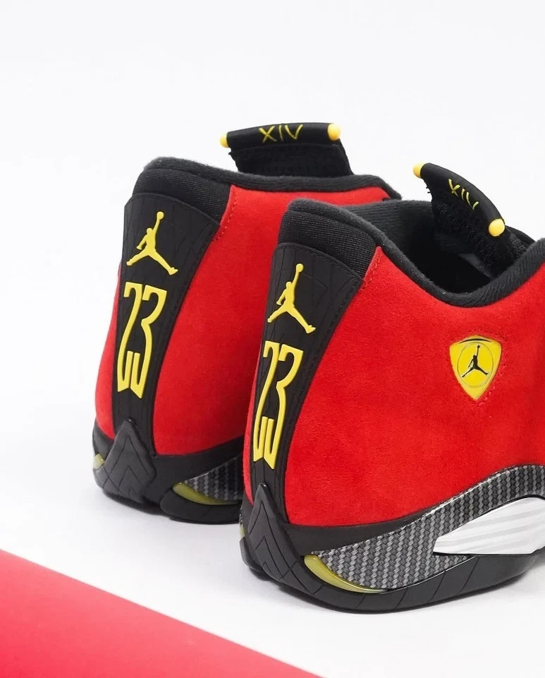 Jordan 14 Retro Ferrari Red (2025) IF5015-600 Size US 7-12 for Men