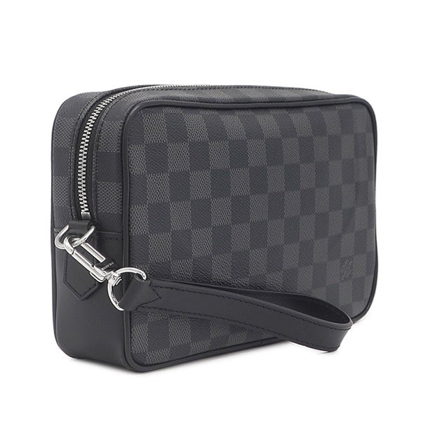 Louis Vuitton Pochette Cassis Clutch N41664 Damier Canvas with Box Bag #HDB535