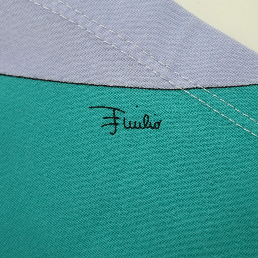 EMILIO PUCCI | Blue Cotton-Spandex Mini Skirt Size IT 40 / US 6