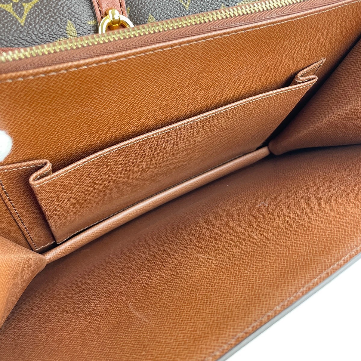 Louis Vuitton Monogram Sac Vendome Leather Brown Shoulder bag 4518