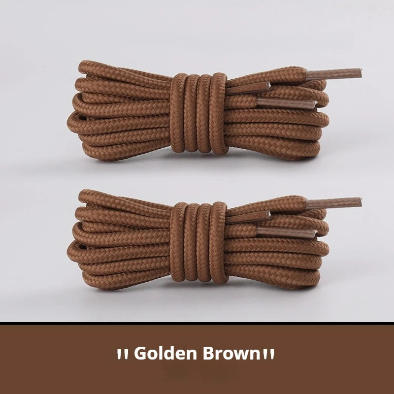 2Pair NEW Classic Round Shoelaces for Sneakers Martin Boot Hiking Shoes Shoelace
