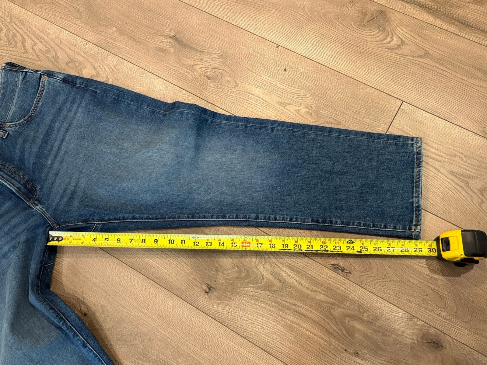 Lee Extreme Motion MVP Denim Jeans Men’s 38×29 Blue Athletic Fit