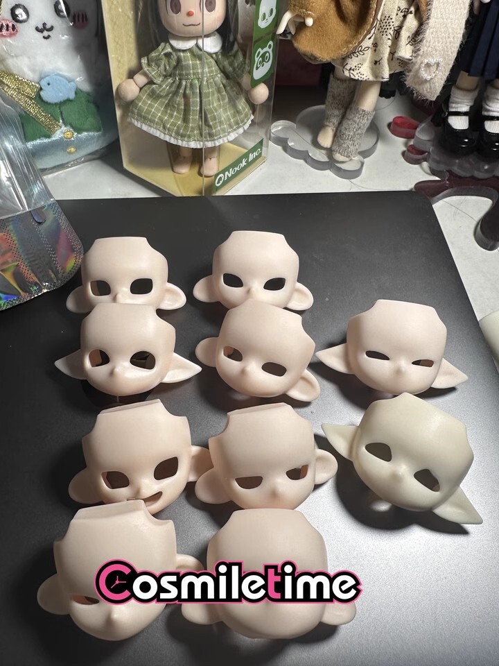Splatoon Handmade OB11 GSC Faceplates Octopus BJD Doll Accessories Collection YZ