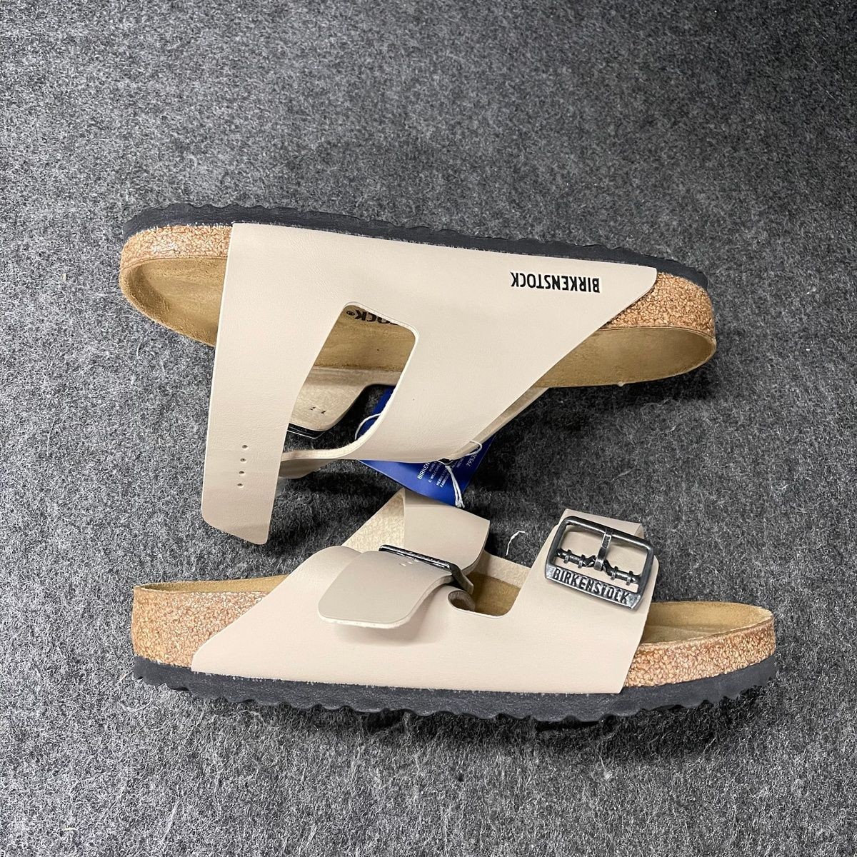 Birkenstock Arizona BS Slide Sandal Unisex Size US W8/M6 Sandcastle