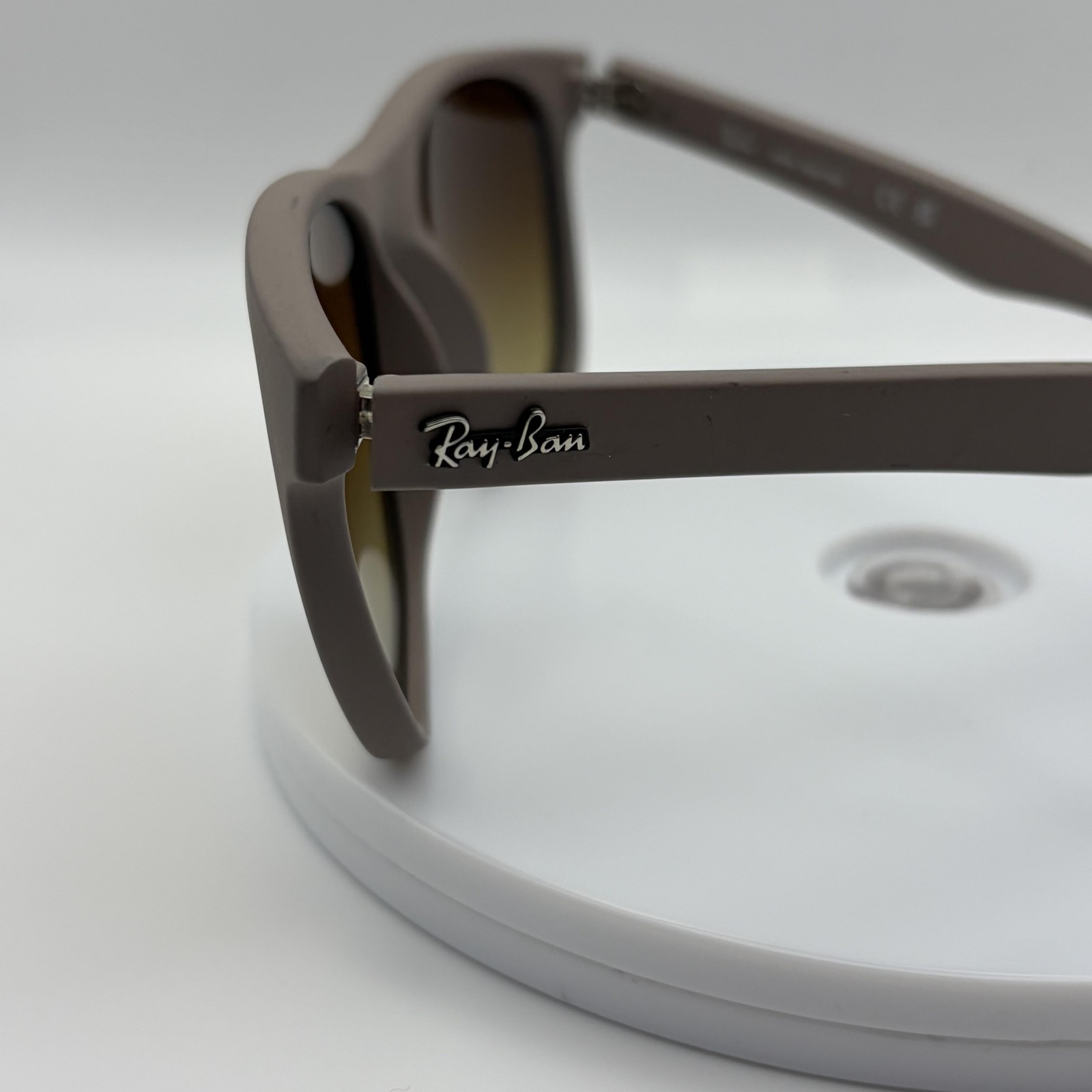 Ray-Ban Sunglasses Mens Brown Gradient Lens Square Plastic 54mm RB4184 886/85