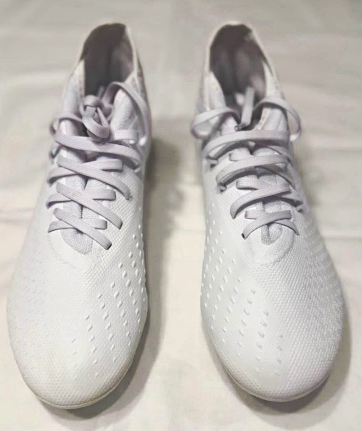 adidas Predator Accuracy.3 FG Football Cleats White Medium (D) US 5.5