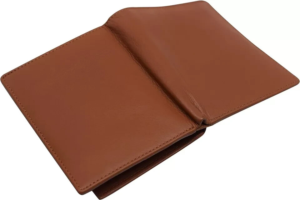 Men’s Genuine Leather Bifold Wallet Hipster Credit Card ID Holder RFID Blocking