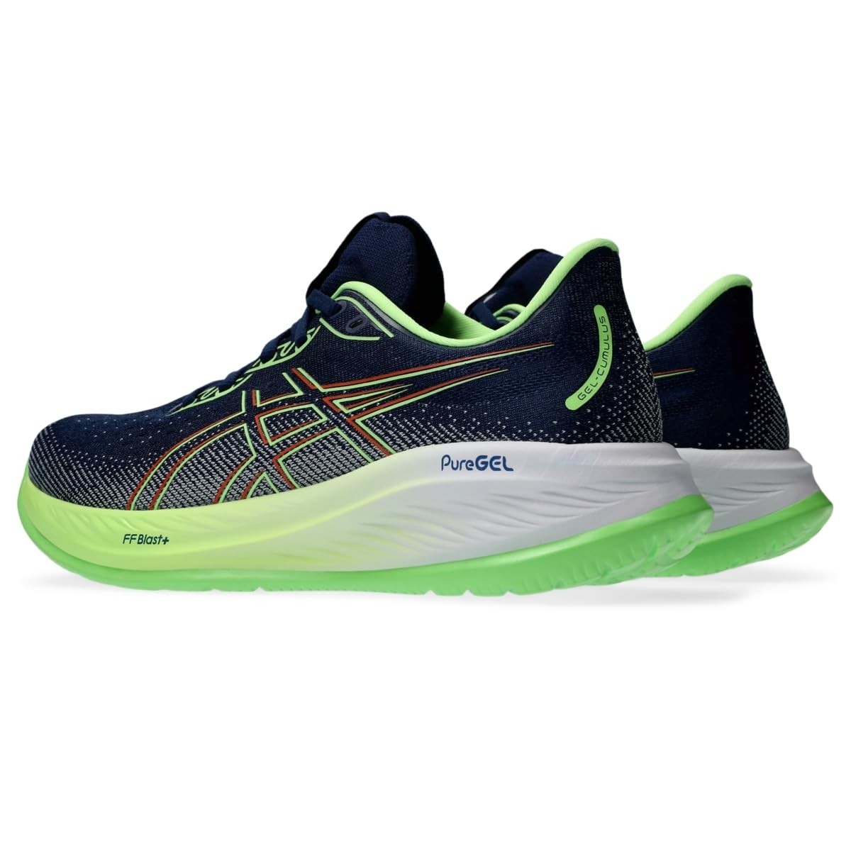Size 10 – Asics Gel Cumulus 26 Limited Edition Blue Expanse Illuminate Green