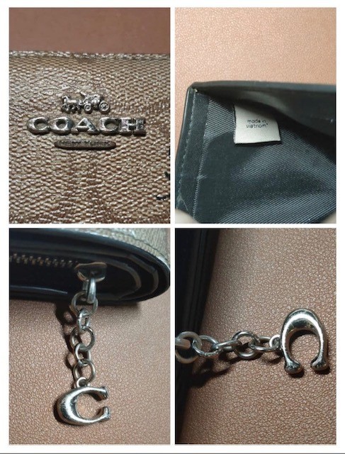 COACH Snoopy Bifold Wallet Peanuts Collaboration
