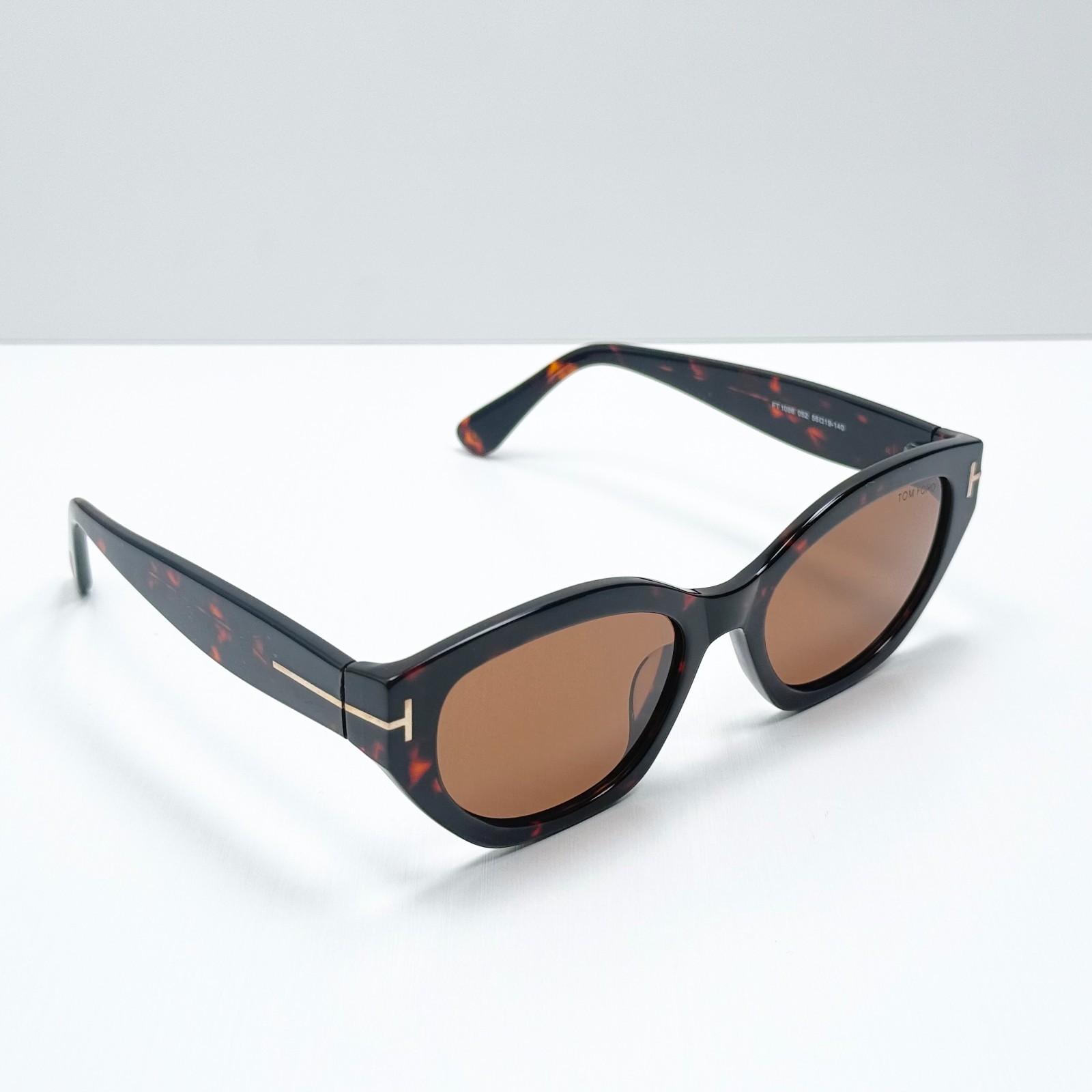 Tom Ford Penny FT1086 Sunglasses Havana Brown Unisex 55mm New