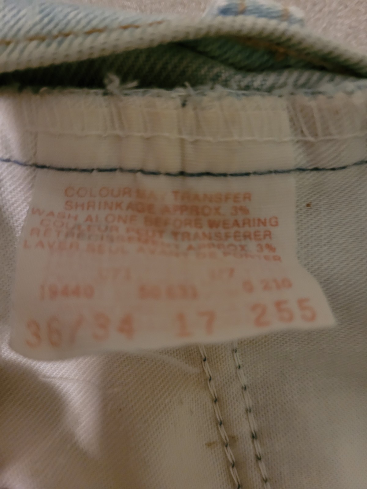 Levis 631 Jeans Men’s 36×34