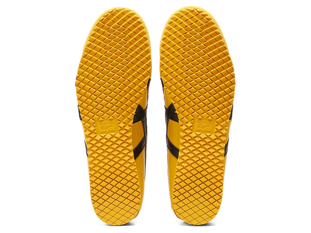 Onitsuka Tiger Mexico 66 SD 1183A872-752 Yellow Black Sneakers New Box