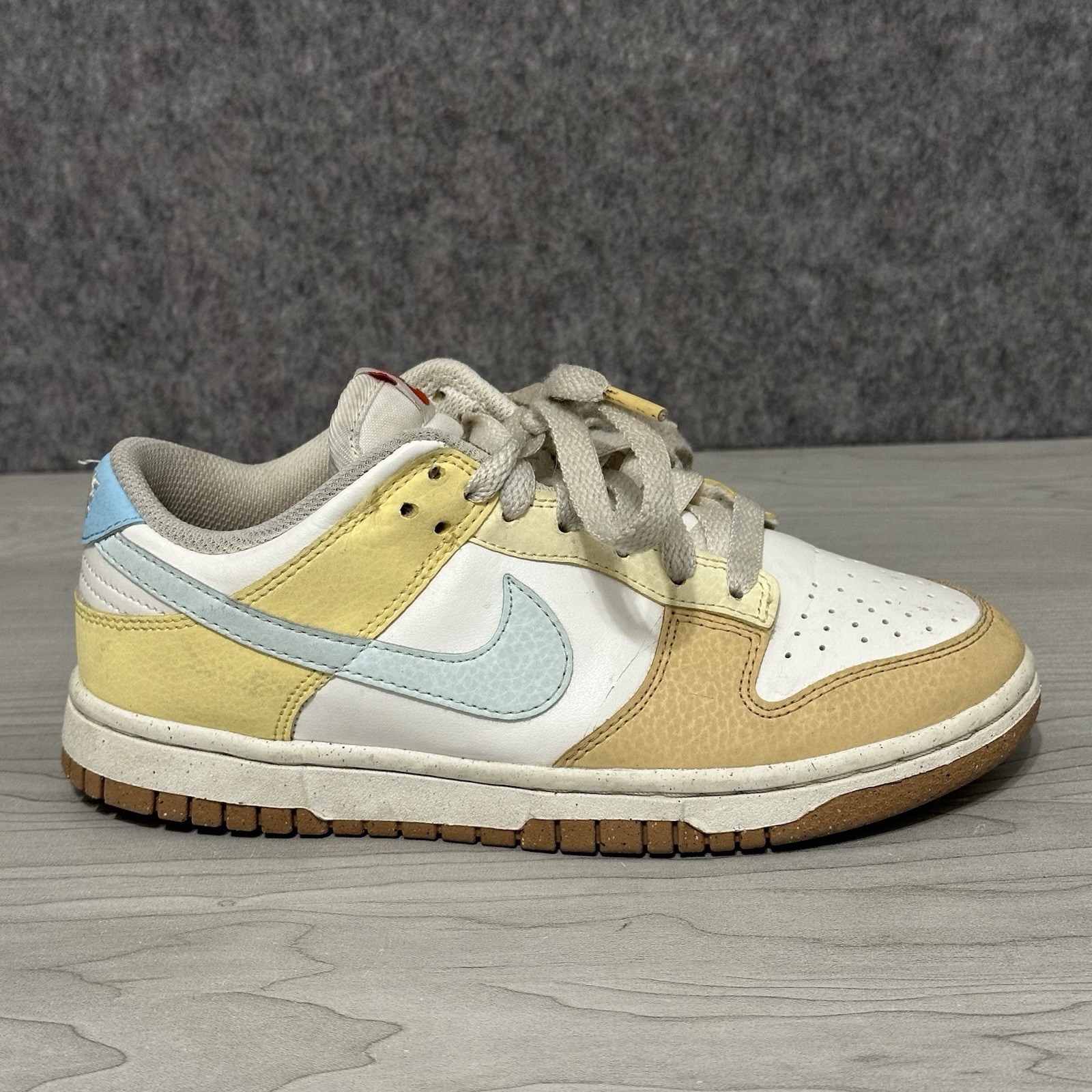 AMPUTEE Right Shoe Only Nike Dunk Low SE FZ4347-100 Multi Color Size 5.5Y