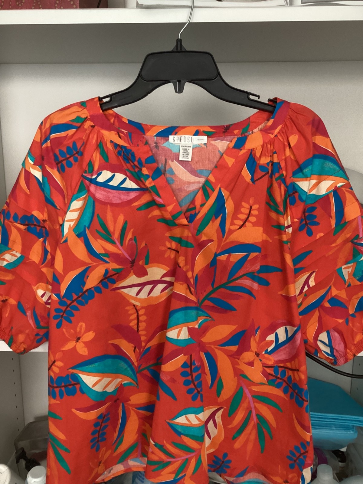 cotton blouses for women P Medium