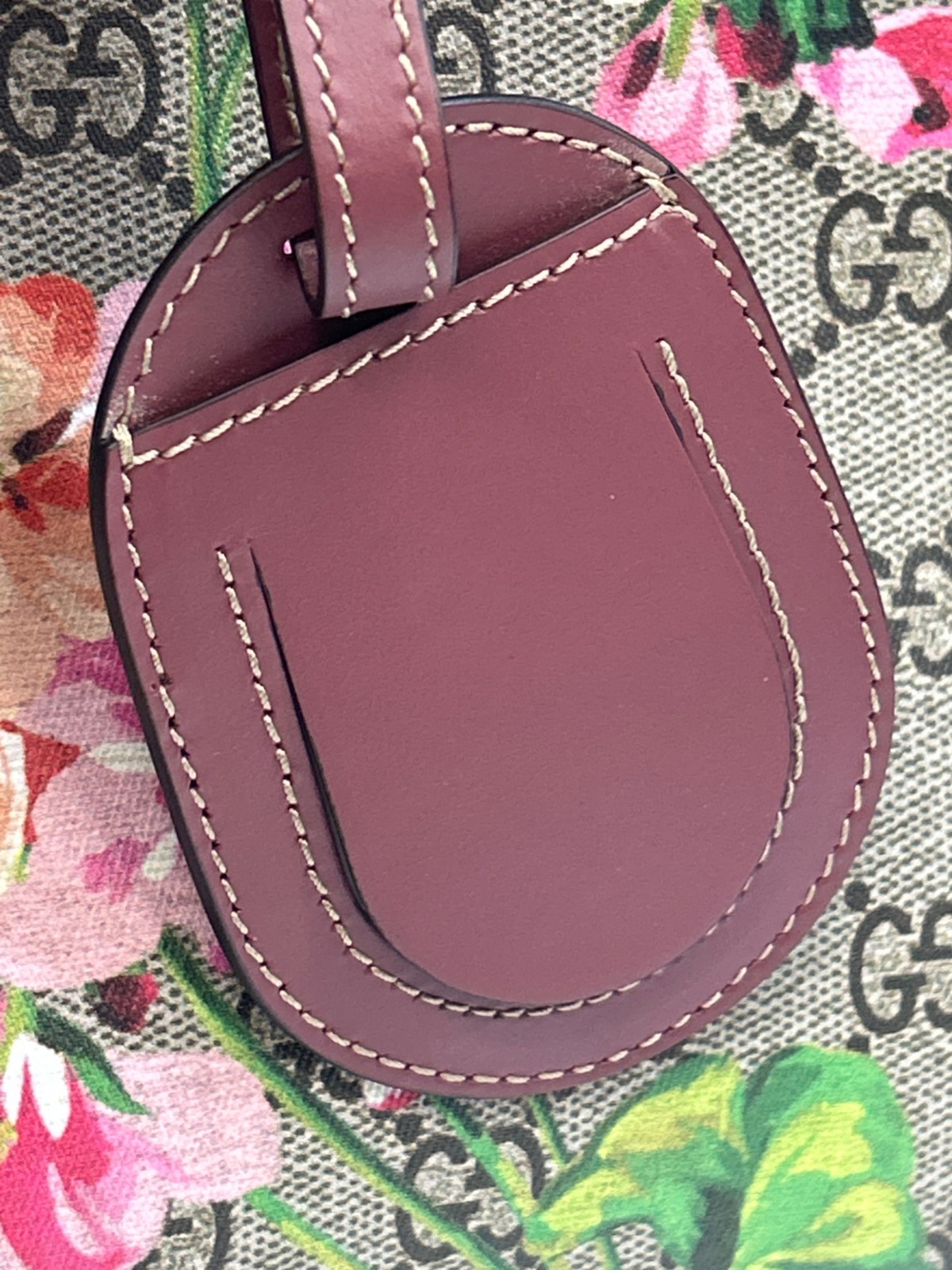 Gucci GG Blooms Reversible Tote Bag Beige Red Women’s Pre-owned Italy 372613