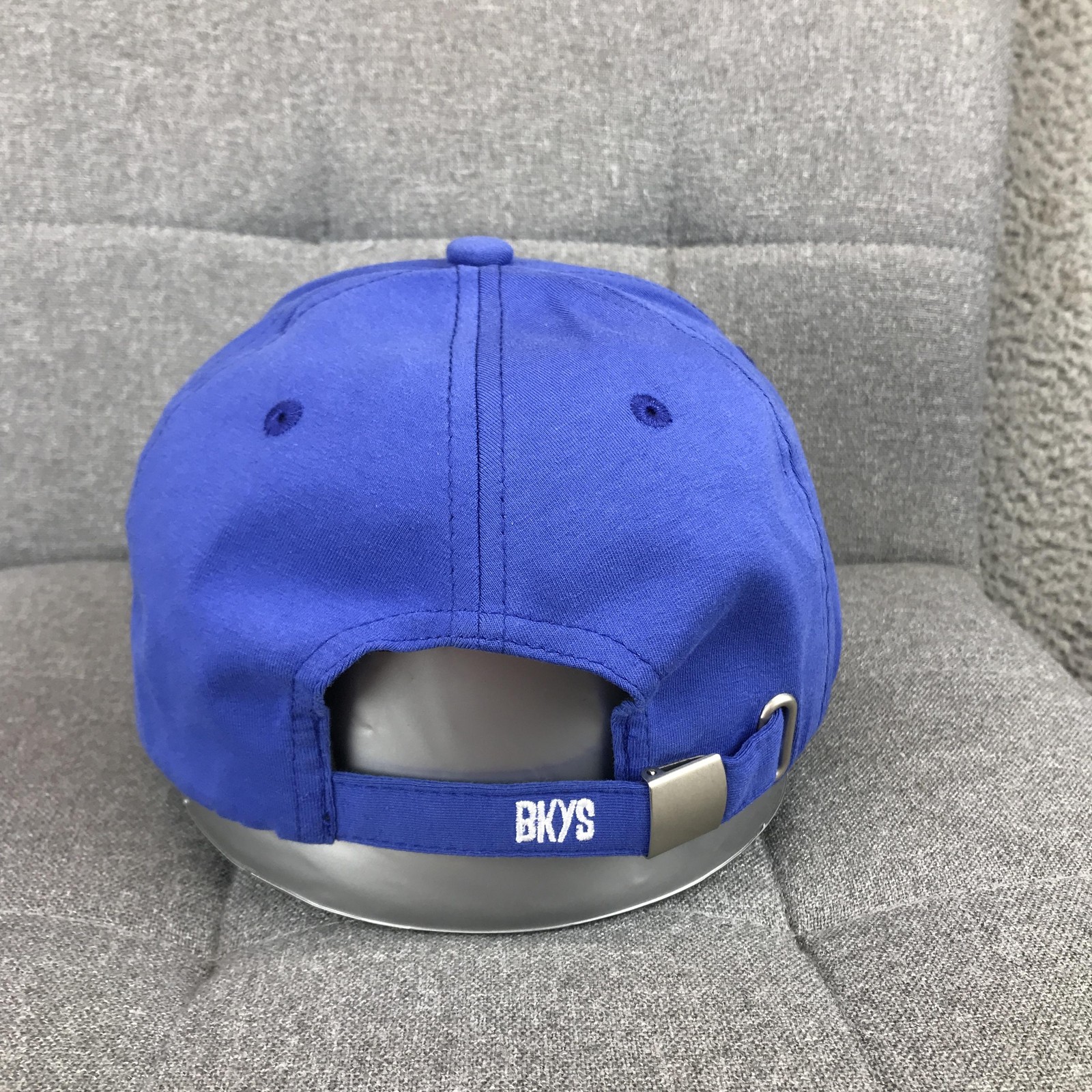 BKYS Lucky Charm Hat Cap Strap Back One Size Blue Mens Bunny Logo Baseball