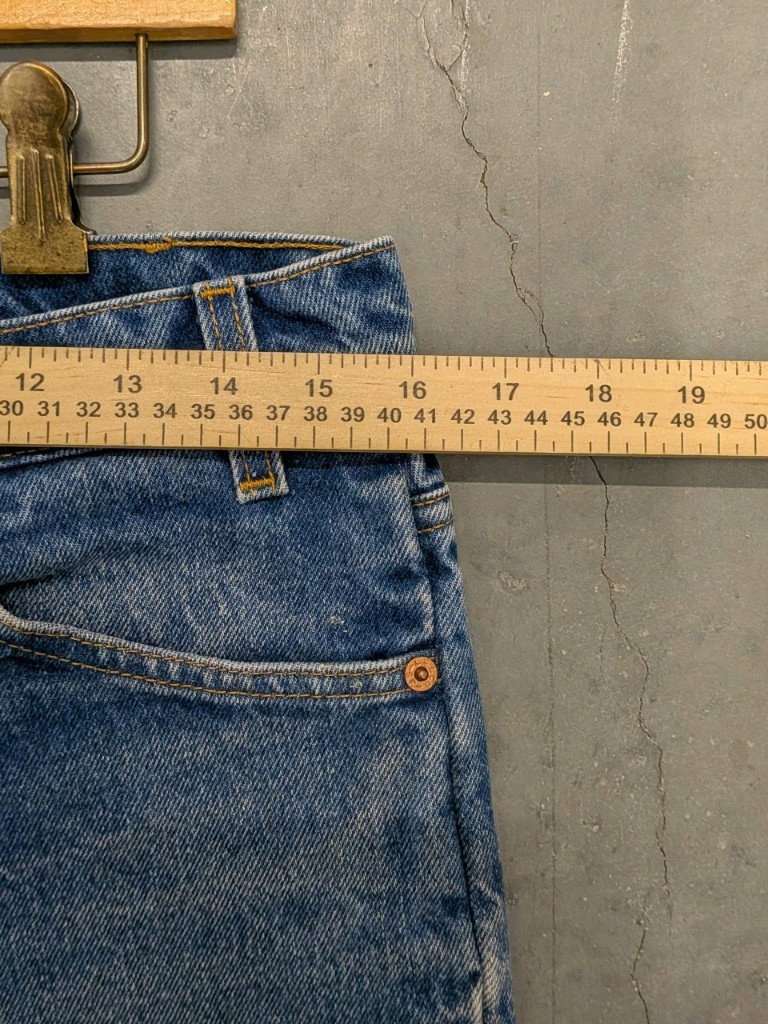 Levi’s 517 Men’s Orange Tab Jeans Bootcut 32×30 90s Vintage, USA, Cowboy Cut