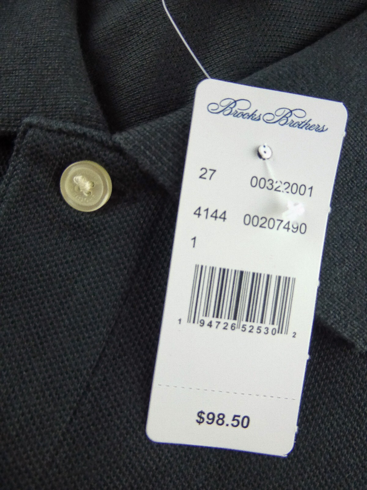 BROOKS BROTHERS LONG SLEEVE POLO SHIRT Men’s – ORIGINAL Fit New $98